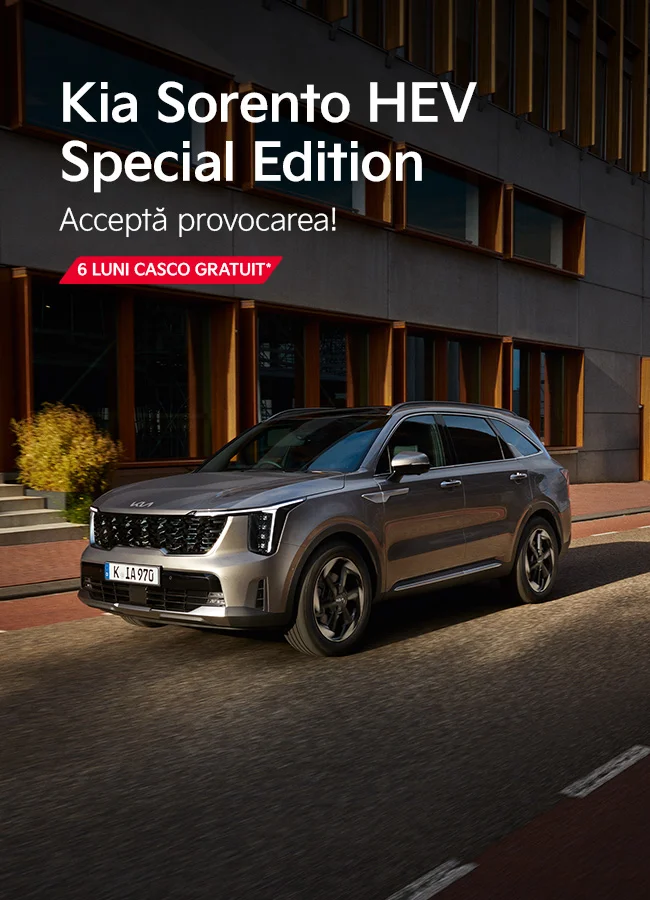Kia Sorento HEV Special Edition - Acceptă provocarea